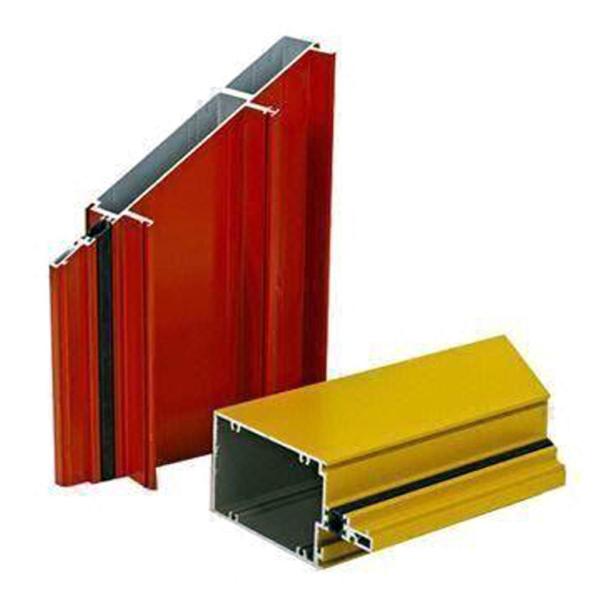 Colorful Powder Coated T3 6063 Aluminium Door Frame