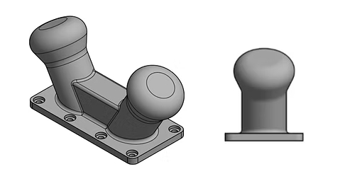 Double Bitt Bollard Heavy Duty Double Head Cast Steel/Cast Iron Bollard for Marine Docking