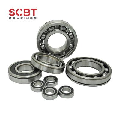 6005-2RS 6005-ZZ 6005-2RSN Deep Groove Ball Bearings Chrome Steel Material