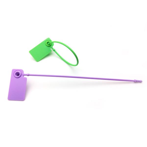 ABS Plastic Security Seals 73.5N Tensile Strength For Garment Clothes Shoes