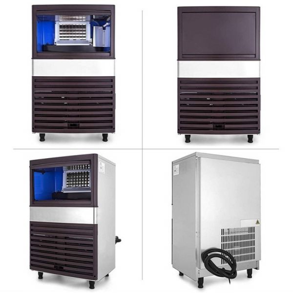 60kg/24h Ice Cube Making Machine Automatic Commercial Anti Fouling