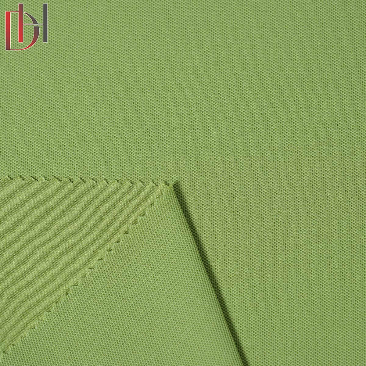 Wholesale Breathable Double Pique Fabric 63% Cotton 37% Polyester 210gsm For Garment Factories