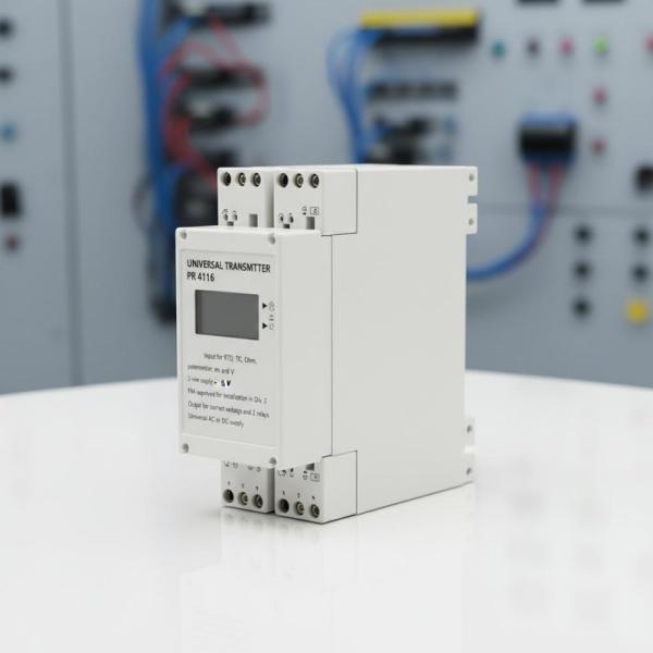 PR 4116 Universal Transmitter 4-20mA Output For Current Voltage 2 Relays