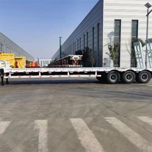 40 Tons To 100 Tons Original Bridge /FUWA/BPW Bridge Low Bed Semi-Trailer (Customized According To Customer Needs)