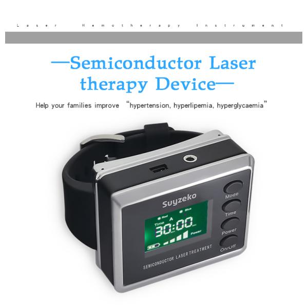 O CE de baixo nível da terapia do laser marcou o equipamento médico do diabetes de 650nm Acupoints