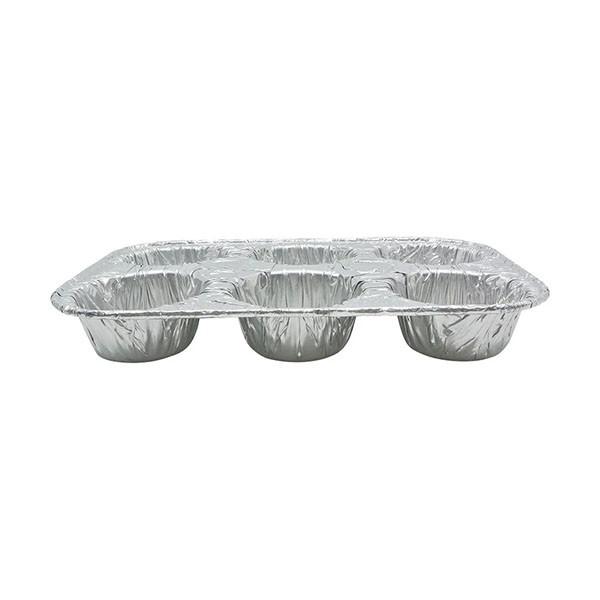 Disposable Muffin Tins 6 Cup Muffin Pans For Baking Cupcakes Mini Pie
