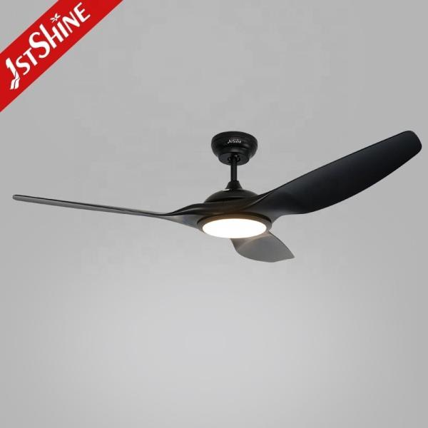 52 Inch/OEM Modern LED Ceiling Fan with Dimmable 3 Color Lighting and Remote Control