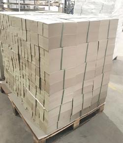 White Duplex Board 300gsm Mixed Pulp Duplex Grey Back Board Moisture Proof