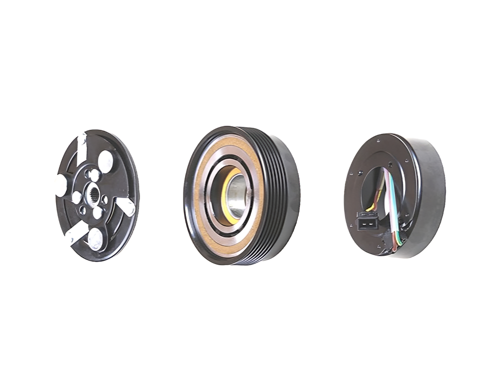 AC Compressor Clutch Magnetic Electric Clutch for CHERY 7v16 12v Ac air Condition Part Pulley Coil Hub