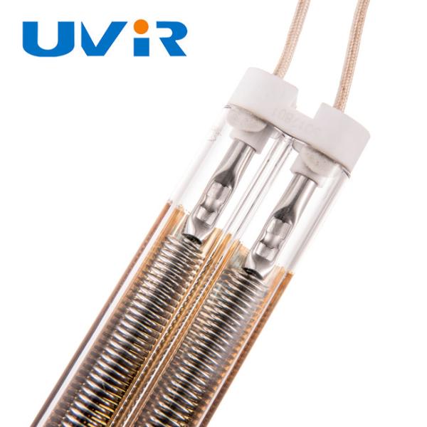 Lampe infrarouge IRP à tube double 415V 2500W pour l'impression