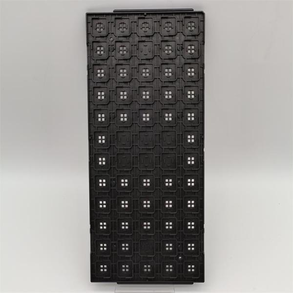 Forja por injecção MPPO Bar Die Tray ESD JEDEC empilhável