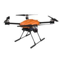 Drone à caméra thermique 1 kg Charge utile 4k Caméra et GPS Livraison Drones à longue portée