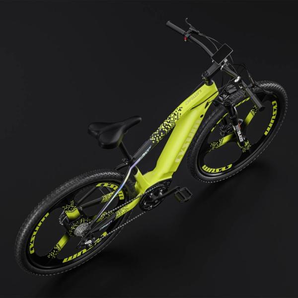 Велосипед Cysum Ebike один 29 электрический горных велосипедов интегрировал колесо 48v 500w 10ah