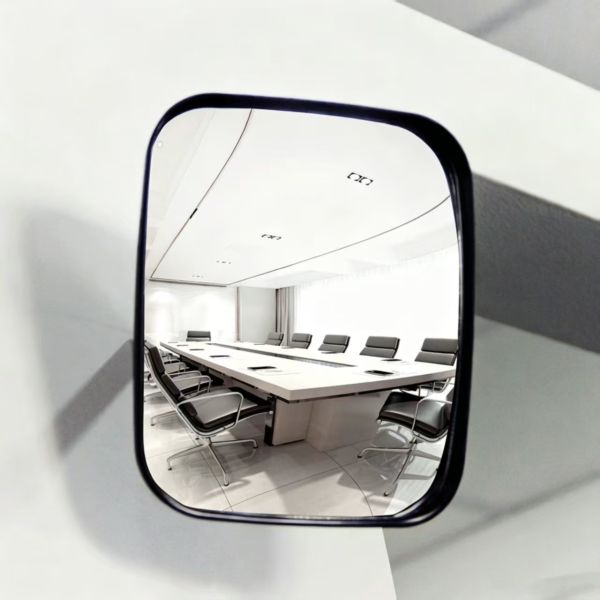 16×19cm 19×24cm Rectangular convex wide angle mirror Lightweight Anti-Theft Blind Spot Monitoring Mirror For Supermarket Warehouse Dead Corner