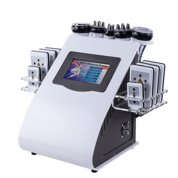 HOT lipolaser 6 in 1 vacuum lipolaser rf cavitation slimming Weight Loss Machine with CE LF-322