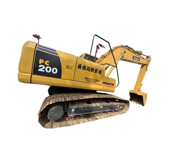 20 Ton Used Komatsu Excavator Hydraulic Crawler Excavator Backhoe PC200 Komatsu