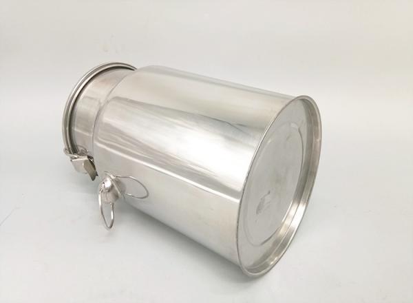 Small capacity 6 Litres restaurant exclusive food bucket Stainless Steel milk can