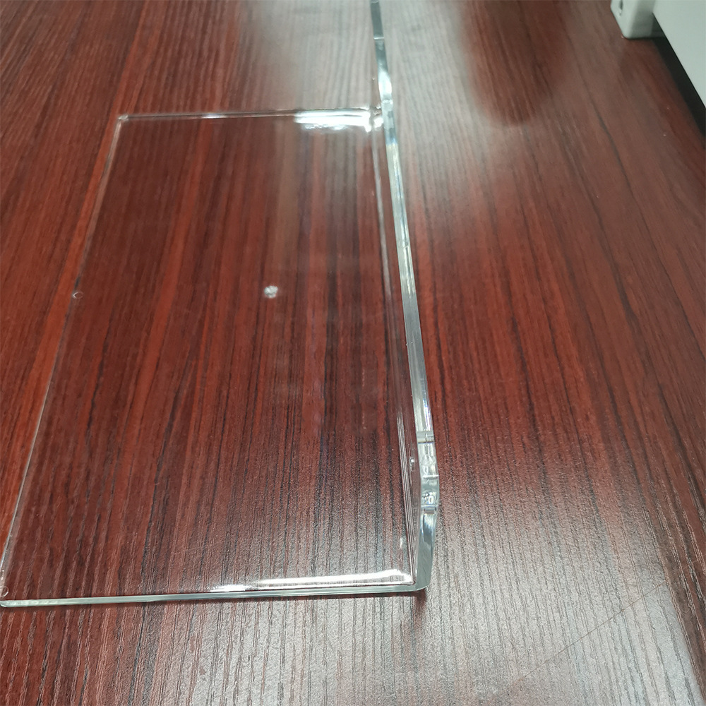 Hot Sale Transparent Square Acrylic Floating Wall Shelf Multifunction Bathroom Jewelry Home Decor Rack with Screws