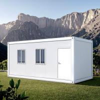 Casa contenedor desmontable fabricada con placa de acero doblada Fácil de instalar Panel sándwich
