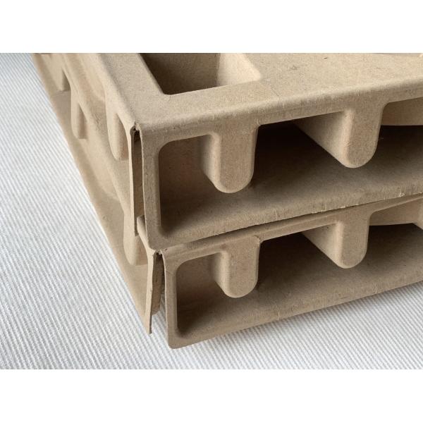 2.5mm сухая отлитая в форму пресса пульпирует устойчивое волокно робота отлили упаковку в форму