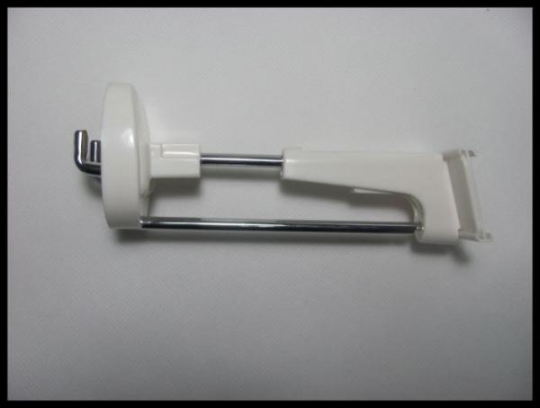 COMER security hooks, metal display slatwall hanging hook, display accessory