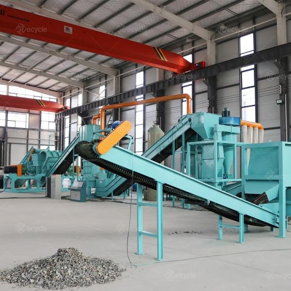 25-100units/H E Waste Dismantling Platform with Plastic Metal Foam Separating Function
