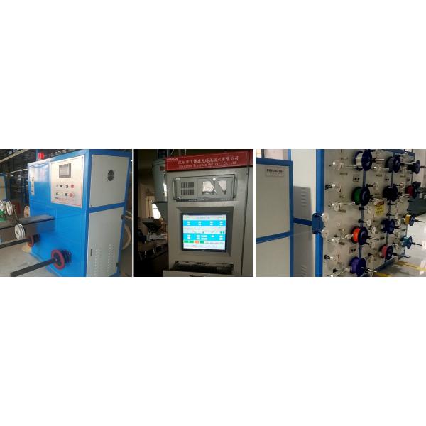 Outdoor Fiber Cable Production Machine PBT Fiber Loose Tube Line 50 Line
