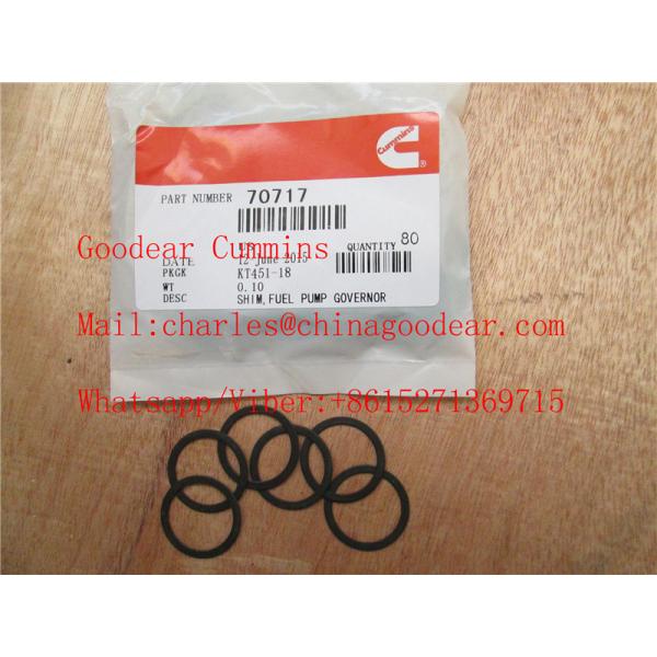 Chongqing k38 diesel engine fuel pump governor shim 70717A
