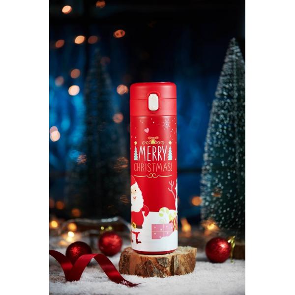 Вакуумные бутылки Термосы Светодиодные цифровые бутылки с водой Вакуумные кружки из нержавеющей стали