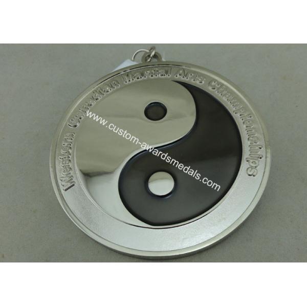 Customized Karate Medals , Judo Taekwondo Jiu - jitsu Medals , Zinc Alloy Martial Arts Medals.