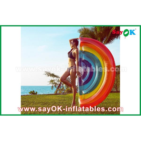 Various Shapes Fruit Slice Pool Float Raw Inflatable Outdoor Toys For Swimming