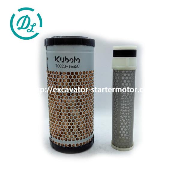 Excavator Air Filter TC020-16324 T0270-93220 Kubota Excavator U30-5