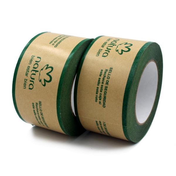 ODM Self Adhesive Brown Gummed Kraft Paper Adhesive Tape Water Activated