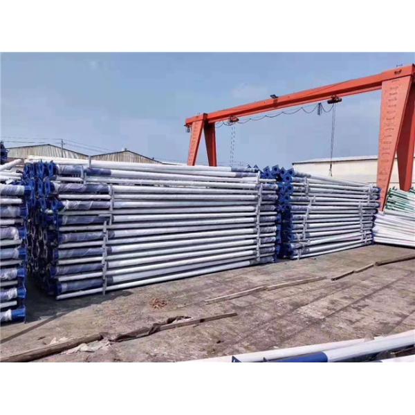 10M 115W Integrated Solar Led Street Light With 24V 50Ah Battery , High Bright