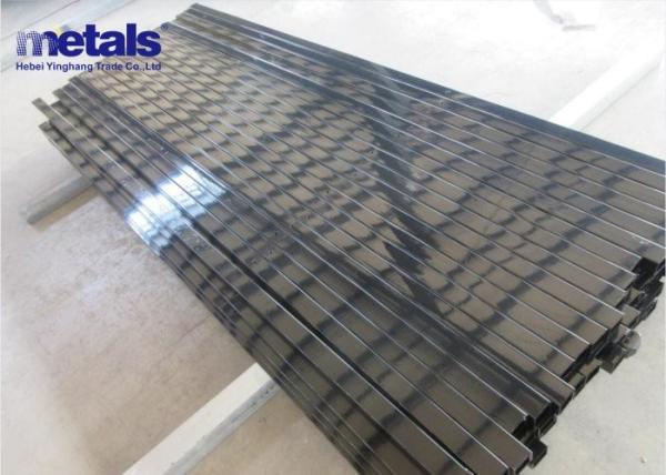 Polvo revestido 8ft Ferro forjado vedação soldada vedação de aço soldada vedação guarnição vedação