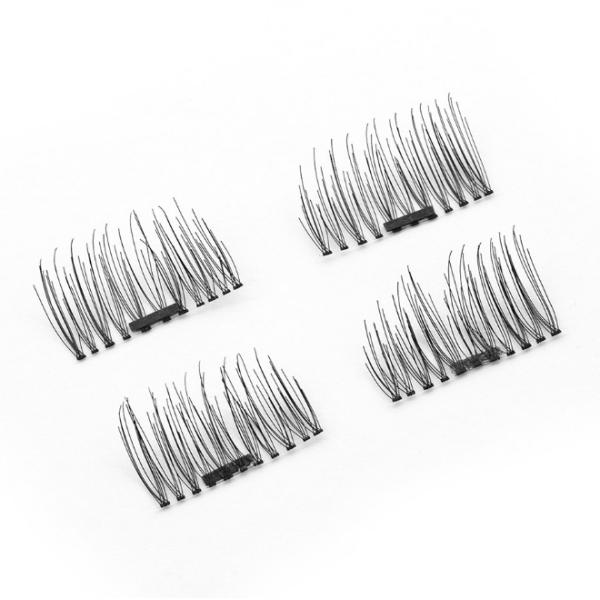 Double Magnetic Eye Makeup Eyelashes Long Fake Eyelashes Synthesis Materials