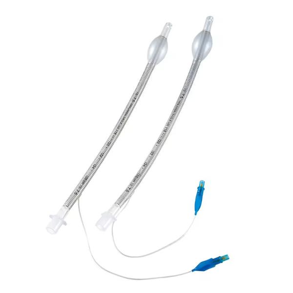Factory Wholesale Price Disposable Tracheal Cannula Low Pressure Reinforced Endotracheal Tube With Cuffed