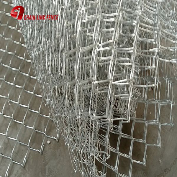 Rustproof Removable Temporary Chain Link Fence Fabric For Construction Security