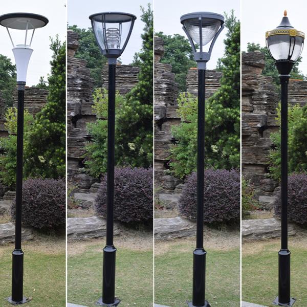 Solar do pátio conduzido ilumina 750mmx550mm Aluminum+PC IP65 E27 substituíveis