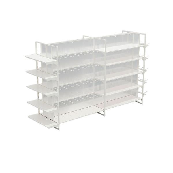 Optional Layer Design Miniso Pegboard Display Rack for Boutique Store and Market