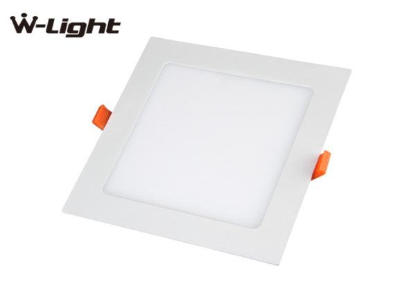 hotesale  dimmable 3000K  6500K Sqaure ultra  led round flat  rgb led panel