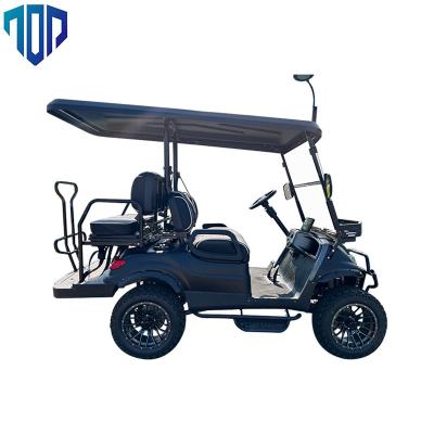 Carrinho de golfe elétrico 48V/4kw aço carbono revestido a pó OEM/ODM