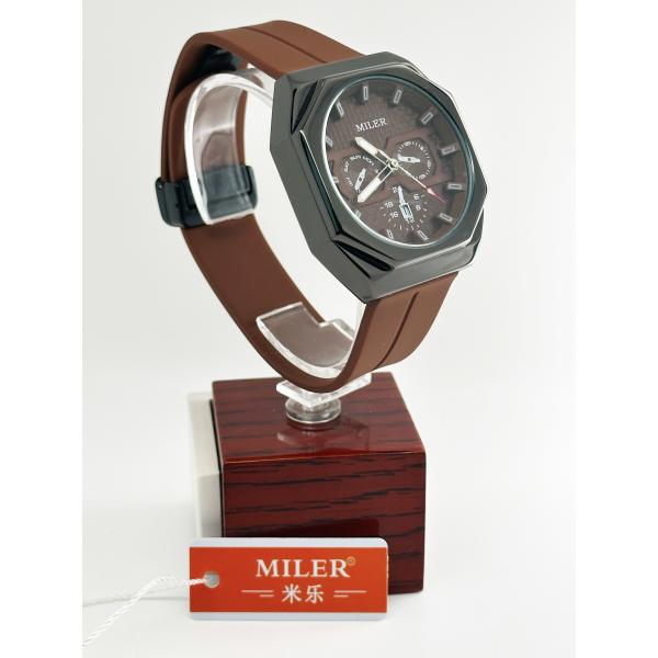 OEM / ODM Sporty Silicone Strap Waterproof Lady and Men Watch Couple Watch