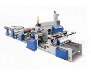 Double machine de revêtement de film de stratification d'extrusion avec l'