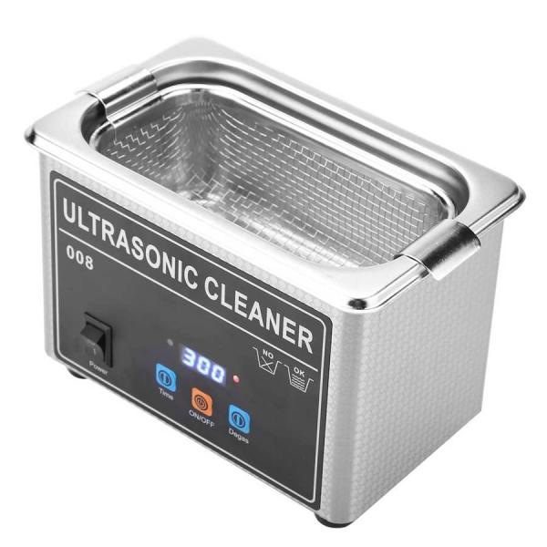 35W 800ml Stainless Steel Ultrasonic Cleaner SUS304 For Jewelry