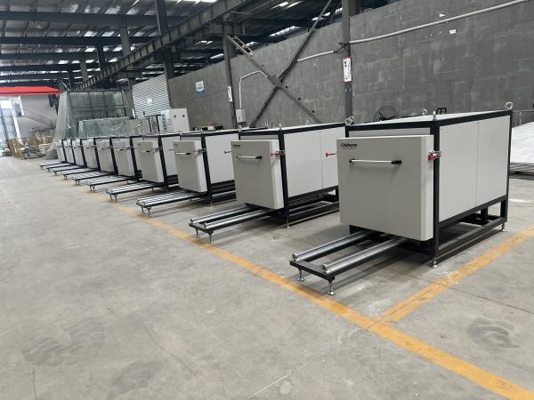 Light Gray Casing Vertical Atmosphere Box Furnace PID Auto-tuning Atmosphere Box Furnace