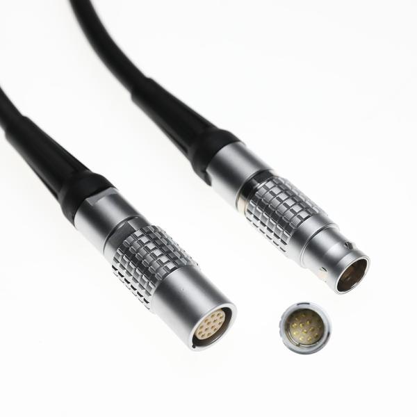 Alvins Cables Preston Digital Micro Force DMF 2B 14 Pin Male to Female Extension Cable 15M|50Ft