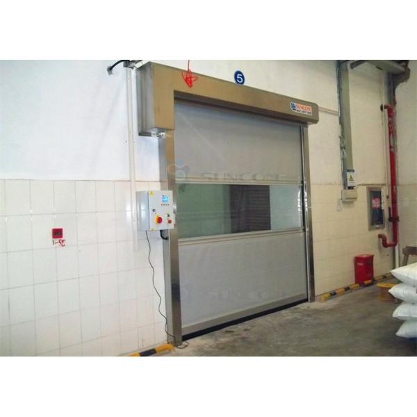 Safety Industrial High Speed Door with Optional Control System 1.0-2.0m/s Opening Speed