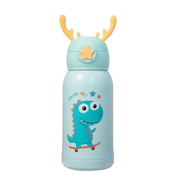 500ml Reusable Double Walled Kids Water Bottle For School Girl