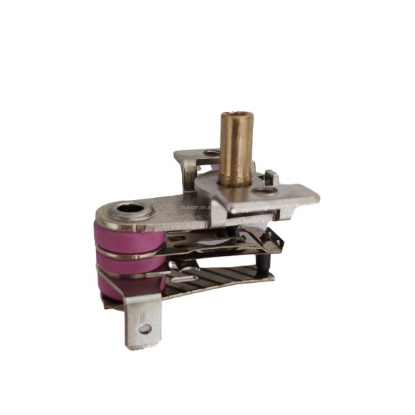 Электрический биметаллический термостат с диапазоном температуры 50-250 и регулируемой конструкцией